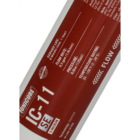 ΑΝΤΑΛΛΑΚΤΙΚΌ ΦΊΛΤΡΟ ΝΕΡΟΎ ΣΤΕΡΕΏΝ INLINE IONICORE PP 5 MIC 2.5X11 - RF0047