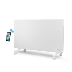 ELECTRIC CONVECTOR HEATER TESY FLOORECO SMART CLOUD WHEELS CN052 2000W WHITE