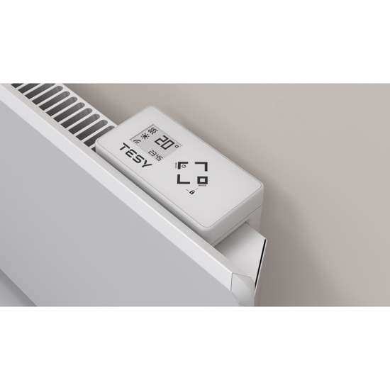 ELECTRIC CONVECTOR HEATER TESY FINECO SMART CLOUD AIRSAFE WALL CN06 1000W WHITE - HEAT0009