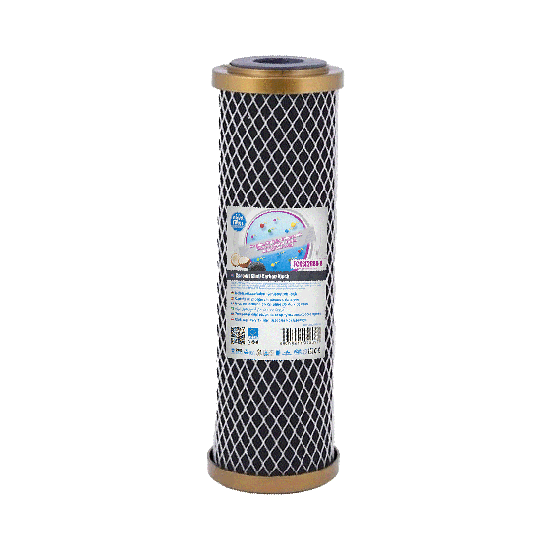 ΑΝΤΑΛΛΑΚΤΙΚΟ ΦΙΛΤΡΟ NΕΡΟΥ ΑΝΘΡΑΚΑ AQUAFILTER BIG BLUE CARBON BLOCK GOLD 4.5X20