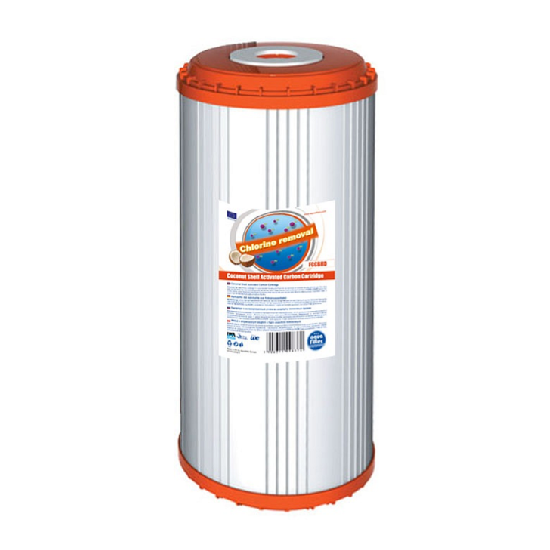 REPLACEMENT WATER CARBON FILTER AQUAFILTER BIG BLUE GAC COCONUT 4.5X10 - RF0016