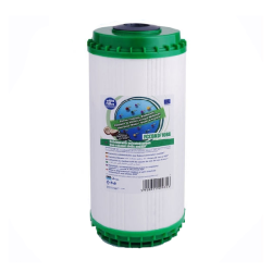 REPLACEMENT WATER CARBON FILTER AQUAFILTER BIG BLUE GAC + KDF 4.5''X10''