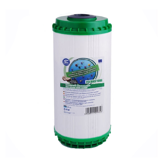 REPLACEMENT WATER CARBON FILTER AQUAFILTER BIG BLUE GAC + KDF 4.5X10 - RF0017