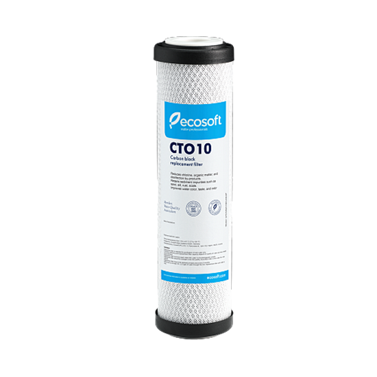 ΑΝΤΑΛΛΑΚΤΙΚΟ ΦΙΛΤΡΟ NΕΡΟΥ ΑΝΘΡΑΚΑ ECOSOFT CTO CARBON BLOCK COCONUT 2.5X10