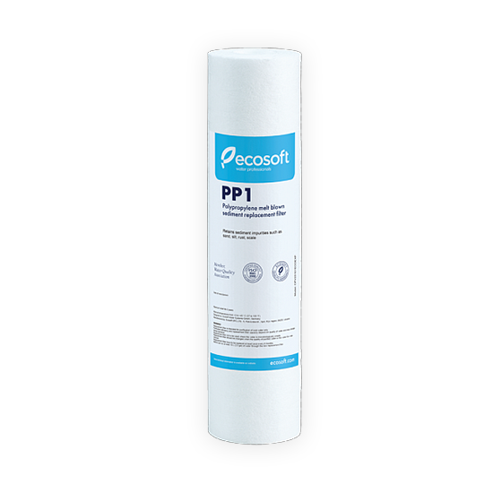 ΑΝΤΑΛΛΑΚΤΙΚΟ ΦΙΛΤΡΟ NΕΡΟΥ ΣΤΕΡΕΩΝ ECOSOFT PP 1 MIC 2.5X10