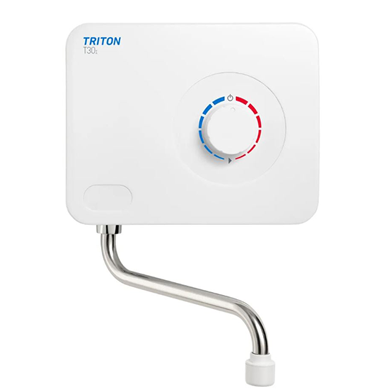 ΤΑΧΥΘΕΡΜΑΝΤΉΡΑΣ ΝΕΡΟΎ TRITON T30 3 KW 230V ΆΣΠΡΟ - WH0013