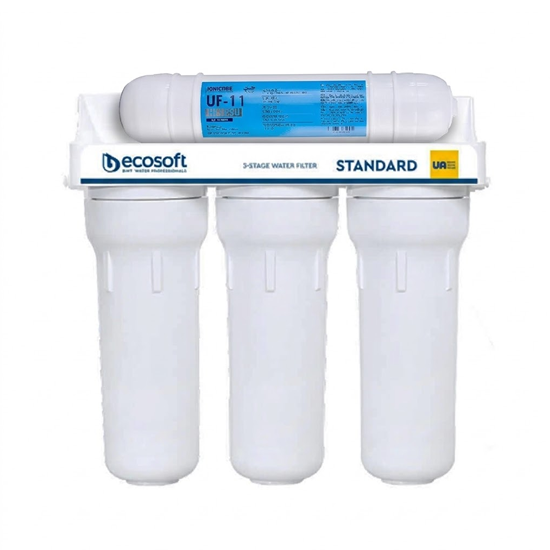 ΦΊΛΤΡΟ ΝΕΡΟΎ ΣΎΣΤΗΜΑ 4-ΣΤΑΔΊΩΝ ECOSOFT + IONICORE ΜΕΜΒΡΑΝΗ UF 0.01 MIC - CU0001