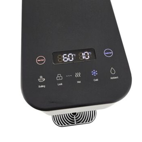 WATER DISPENSER COUNTERTOP ONYX TOUCHSCREEN HOT/COLD BLACK