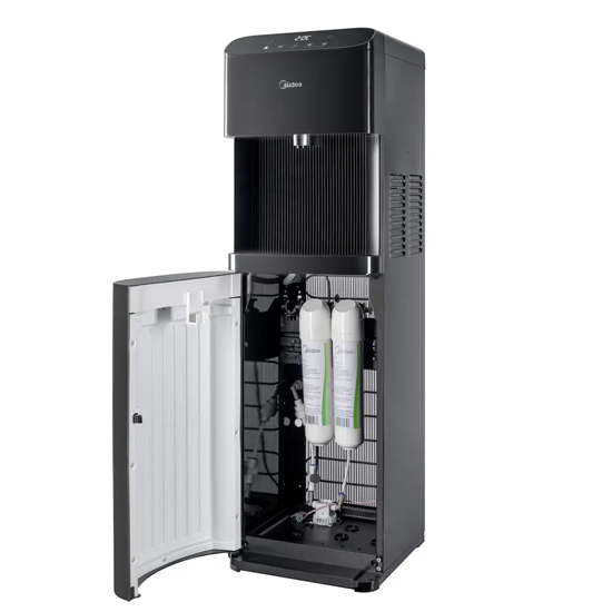 ΨΥΓΕΙΟ NΕΡΟΥ MIDEA JL2240S-E ΖΕΣΤΟ/ΚΡΥΟ ΑΠΕΥΘΕΙΑΣ ΠΑΡΟΧΗΣ ΜΕ ΦΙΛΤΡΑ ΔΑΠΕΔΟΥ ΜΑΥΡΟ
