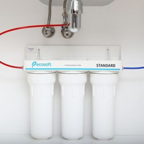 ΦΙΛΤΡΟ ΝΕΡΟΥ ΚΑΤΩ ΠΑΓΚΟΥ ECOSOFT 3-ΣΤΑΔΙΩΝ