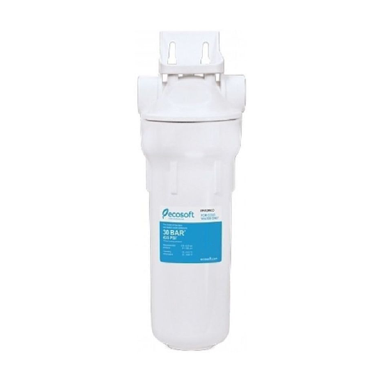 ΦΙΛΤΡΟ ΝΕΡΟΥ ΚΑΝΙΣΤΡΟ 10 ΚΕΝΤΡΙΚΗΣ ΠΑΡΟΧΗΣ ECOSOFT 3/4 ΜΕ ΦΙΛΤΡΟ ΣΤΕΡΕΩΝ ΛΕΥΚΟ