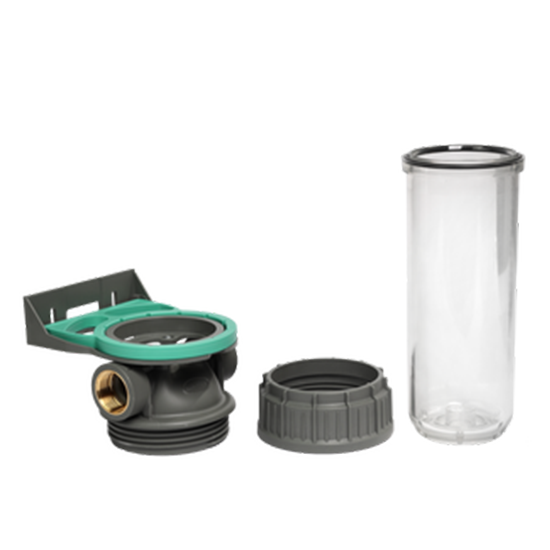 ΦΙΛΤΡΟ ΝΕΡΟΥ ΚΑΝΙΣΤΡΟ 10 ΚΕΝΤΡΙΚΗΣ ΠΑΡΟΧΗΣ ECOSOFT 3/4 ΜΕ ΦΙΛΤΡΟ ΣΤΕΡΕΩΝ ΔΙΑΦΑΝΟ