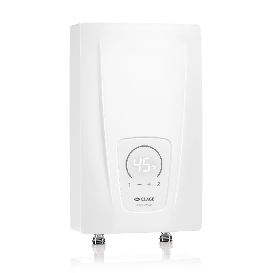 ΤΑΧΥΘΕΡΜΑΝΤΗΡΑΣ ΝΕΡΟΥ CLAGE CEX 11/13 KW 400V ΑΣΠΡΟ