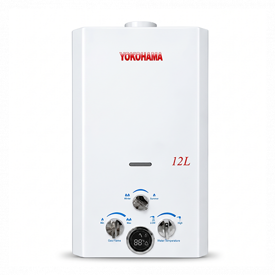 INSTANT WATER HEATER YOKOHAMA TG12Y 12L GAS - WH0019